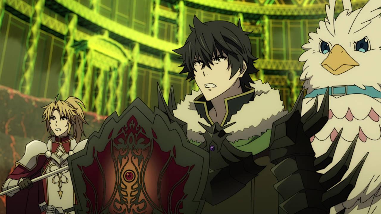 Naofumi, Filo, and Motoyasu - The Rising of the Shield Hero