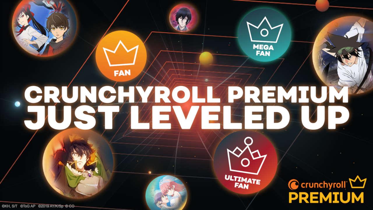 Crunchyroll Premium's Newest Tiers