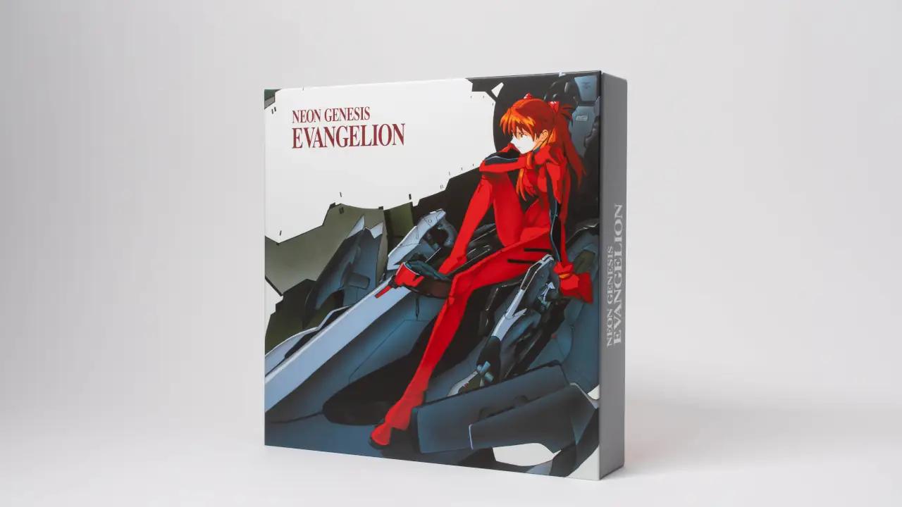 Asuka on the cover of the Neon Genesis Evangelion Ultimate Edition Box Set